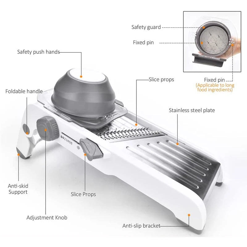 adjustable mandoline slicer - product view 5