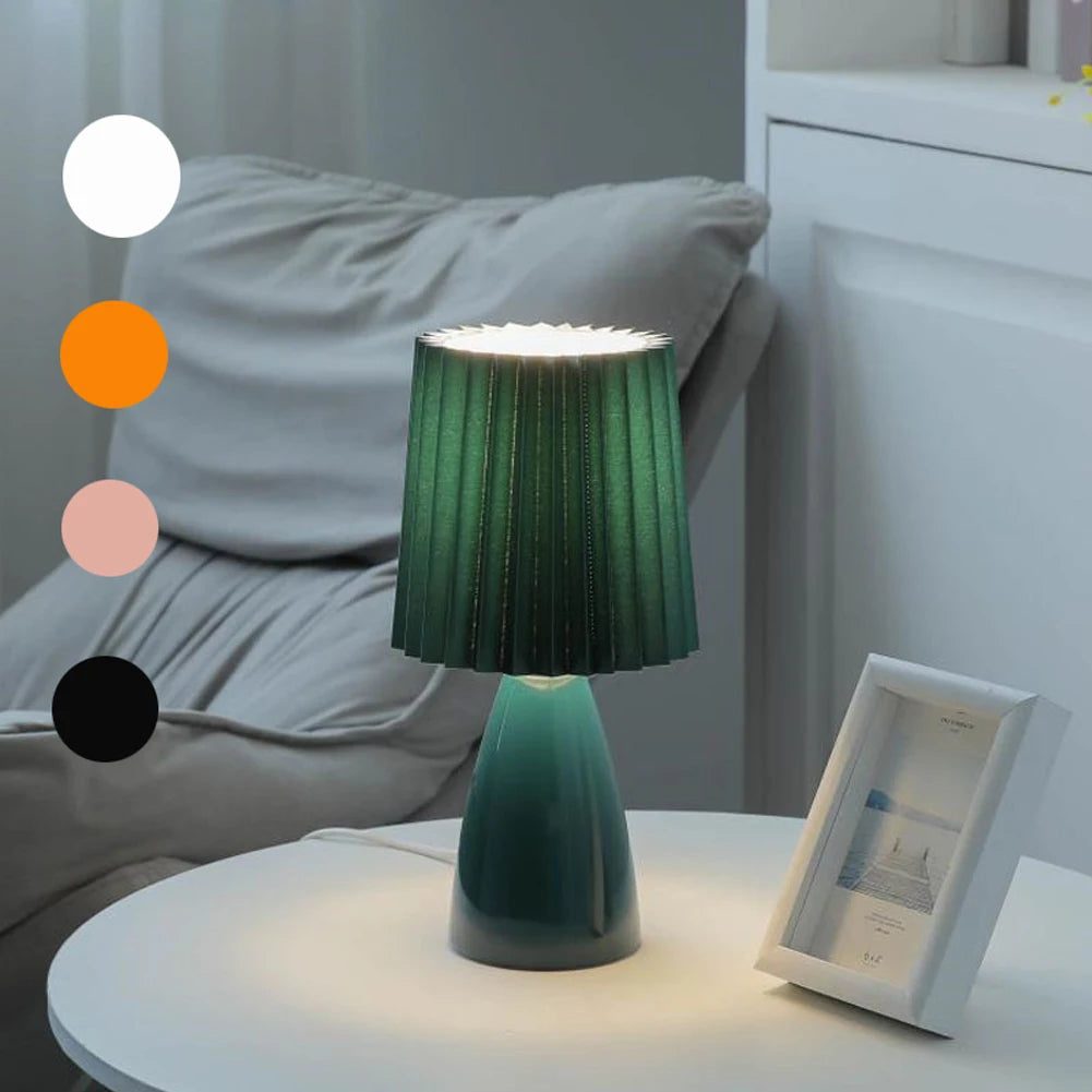 ceramic bedside lamp - product view 2