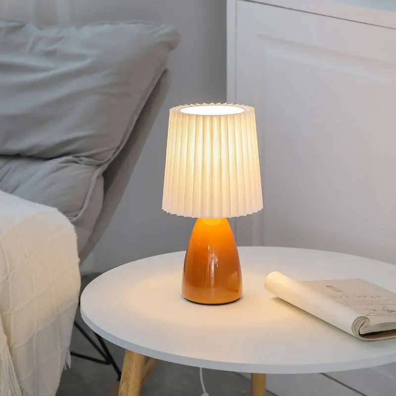 ceramic bedside lamp - product view 4