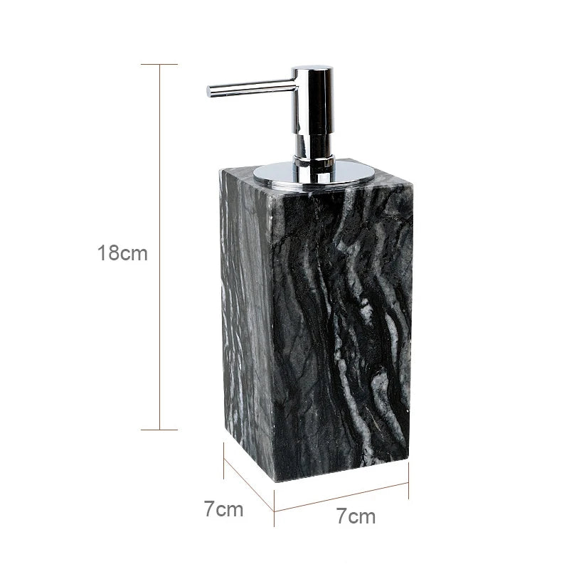stone soap dispenser - product view 3