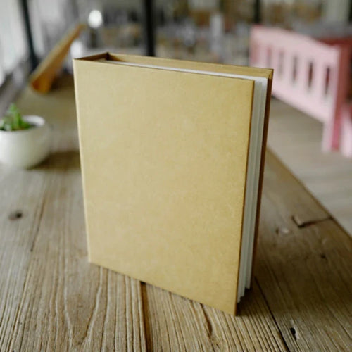 6-Inch Loose-Leaf Photo Album, Perfect Binding, Kraft or Cloth Cover for General Photo Storage and Keepsakes - product view 1