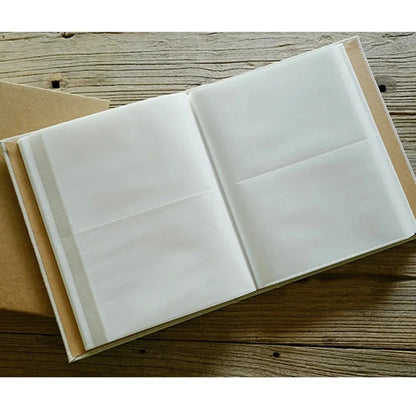 6-Inch Loose-Leaf Photo Album, Perfect Binding, Kraft or Cloth Cover for General Photo Storage and Keepsakes - product view 4