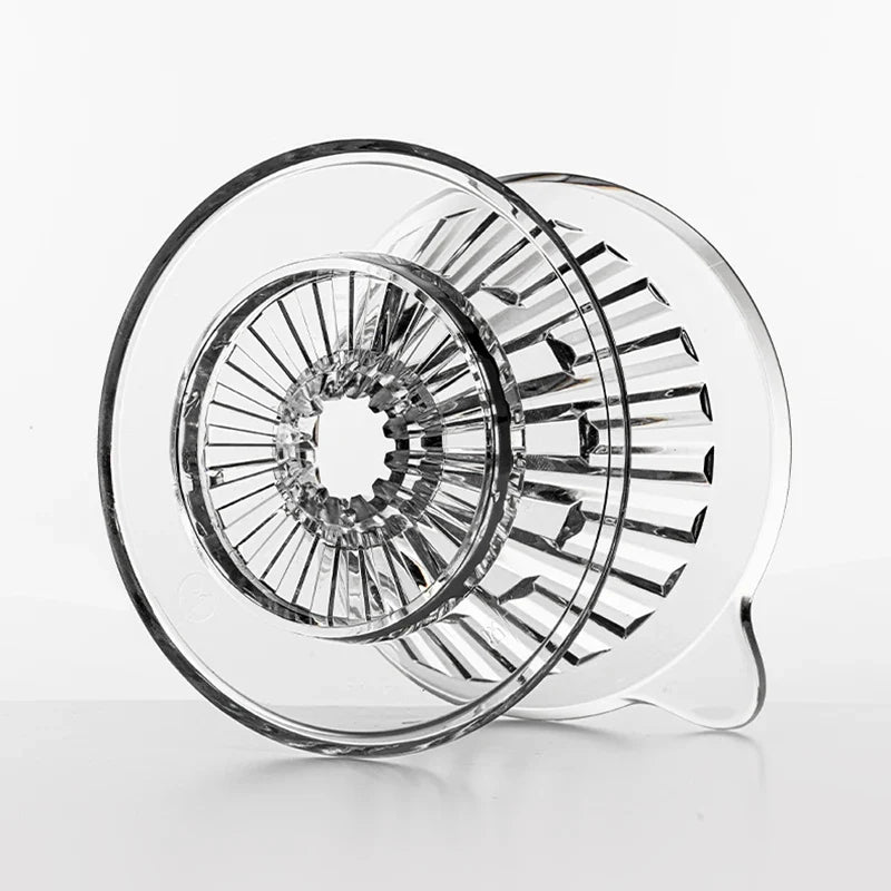 PCTG Crystal Eye Pour Over Coffee Dripper, reusable coffee filter product view 3