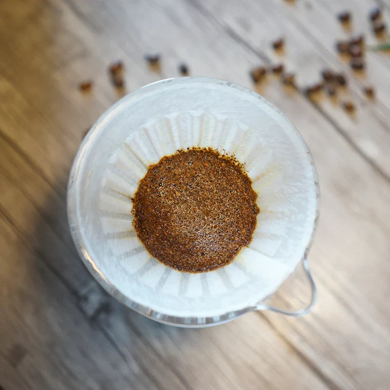 PCTG Crystal Eye Pour Over Coffee Dripper, reusable coffee filter product view 4