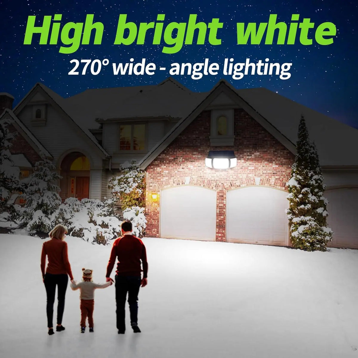 solar flood lights - product view 4