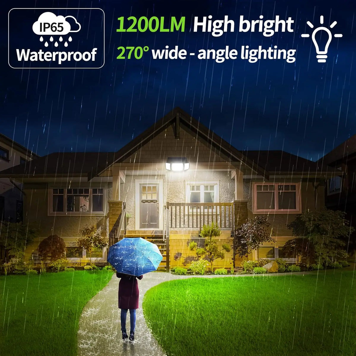 solar flood lights - product view 6