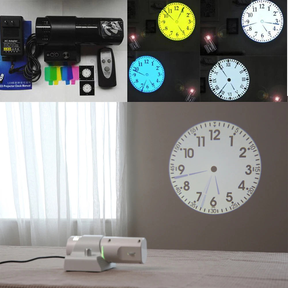 digital wall clock - product view 3