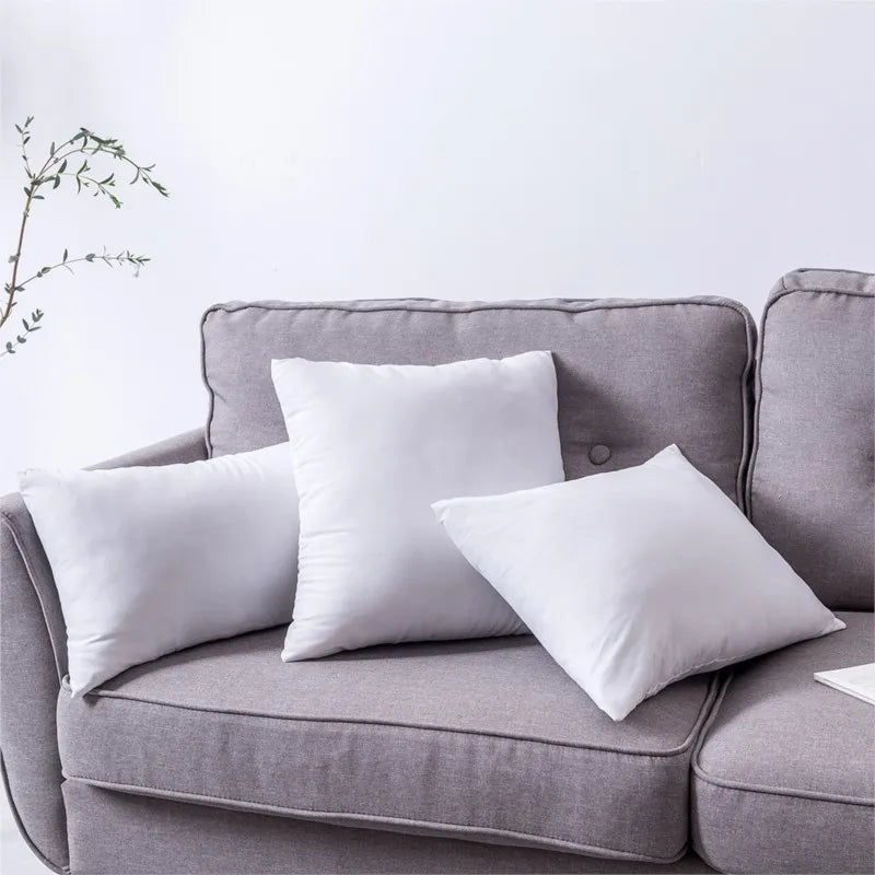 Polyester Decorative Pillow Insert, Hollow Fiber Bounce-Back Cushion Core for Bedding and Sofa Covers, 30x30 to 60x80cm - product view 4