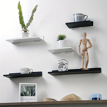 Adhesive Shower Caddy, Punch-Free Wall Storage Shelf in Aluminum Alloy, Black 7.9, 11.8 or 15.7 Inch Options - product view 4