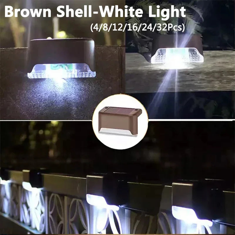 solar fence light - product view 3