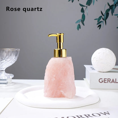 Stone Manual Soap Dispenser, stone soap dispenser product view 3
