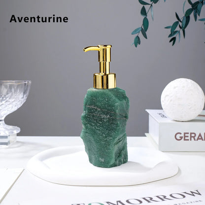 Stone Manual Soap Dispenser, stone soap dispenser product view 4