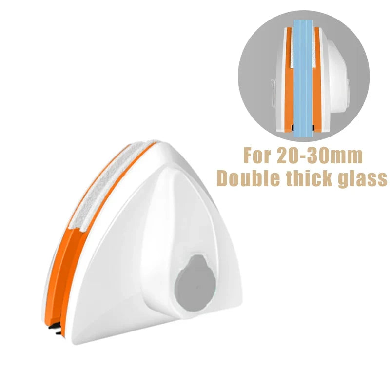 Magnetic Window Cleaner, Double-Sided Glass Wiper with Water Discharge, for 3–8 mm to 20–30 mm Glass - product view 4