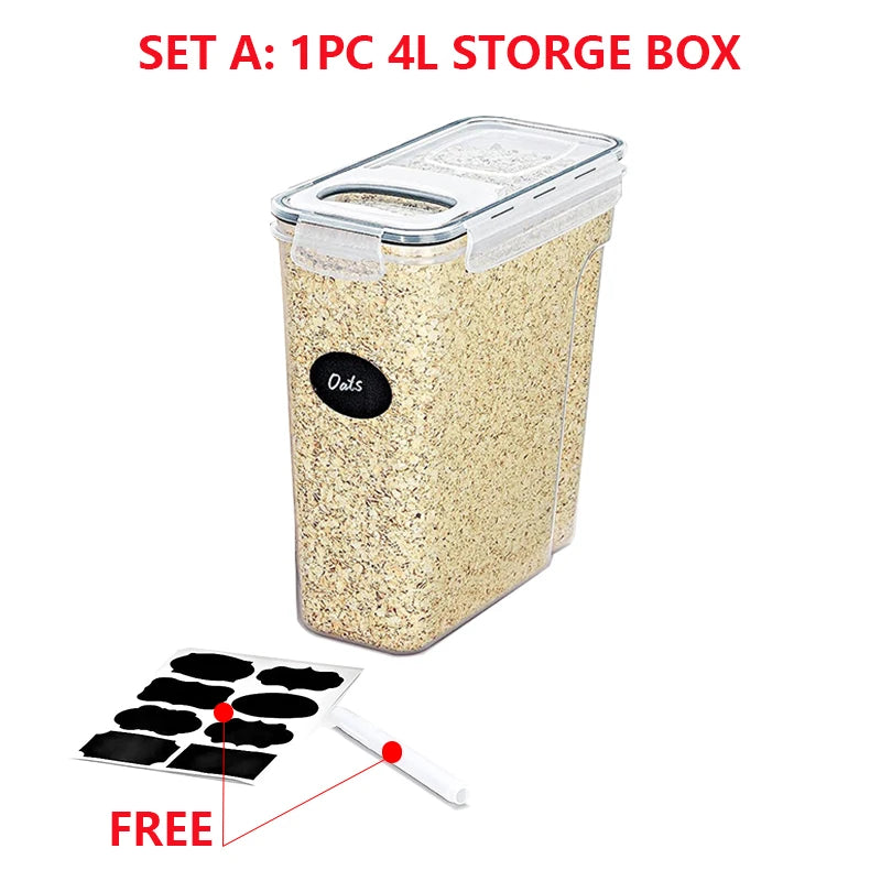airtight cereal container - product view 1