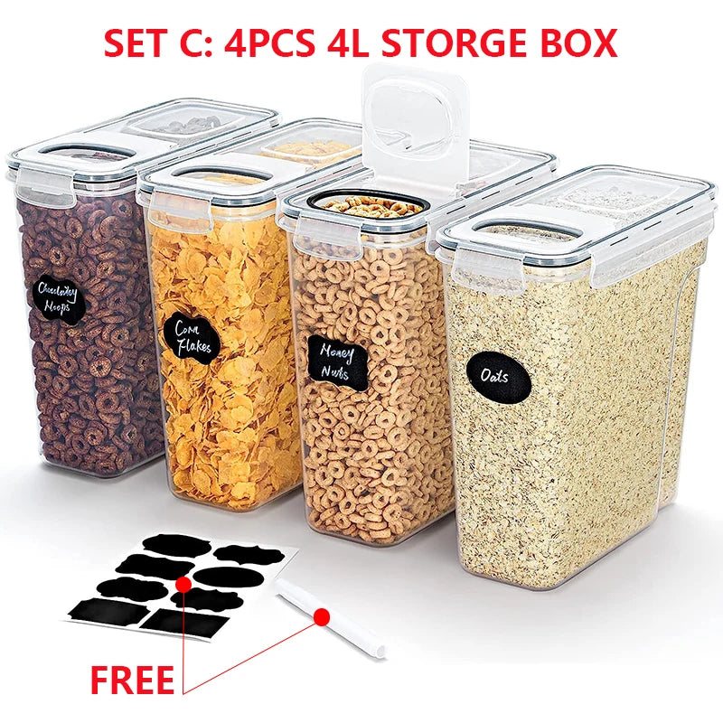 airtight cereal container - product view 3