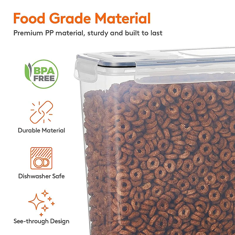 airtight cereal container - product view 6