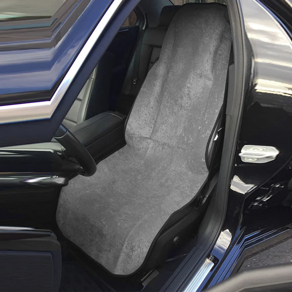 Universal Car Seat Pet Cover, Hooded Waterproof Towel Protector, Washable EVA Backing, 153 × 52 cm for Pet Travel - product view 4
