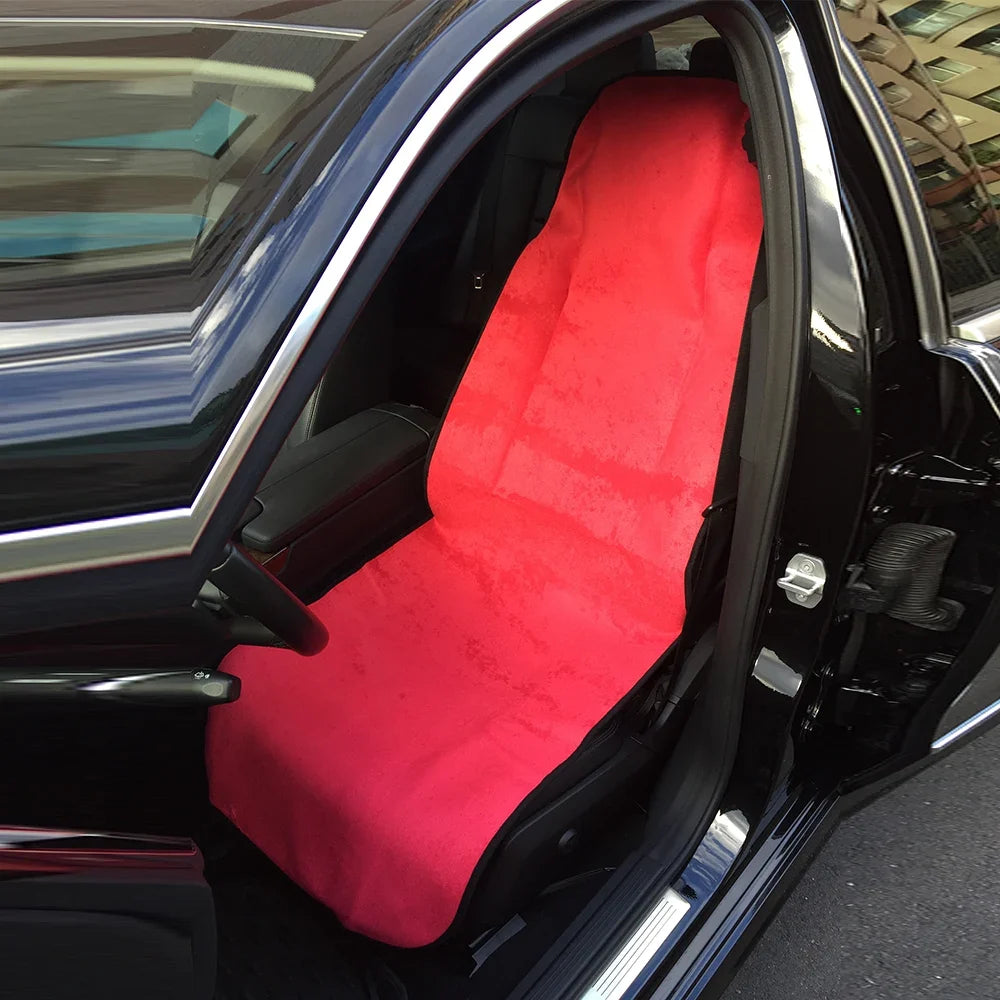 Universal Car Seat Pet Cover, Hooded Waterproof Towel Protector, Washable EVA Backing, 153 × 52 cm for Pet Travel - product view 5