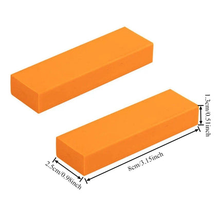 Rubber Crevice Cleaning Brush, Rectangular Household Tool for Cooktops, Bathroom Seams and Stubborn Stains - product view 5