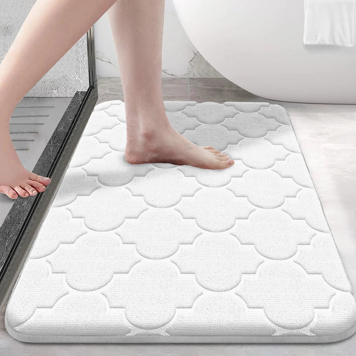 memory foam bath mat - product view 2