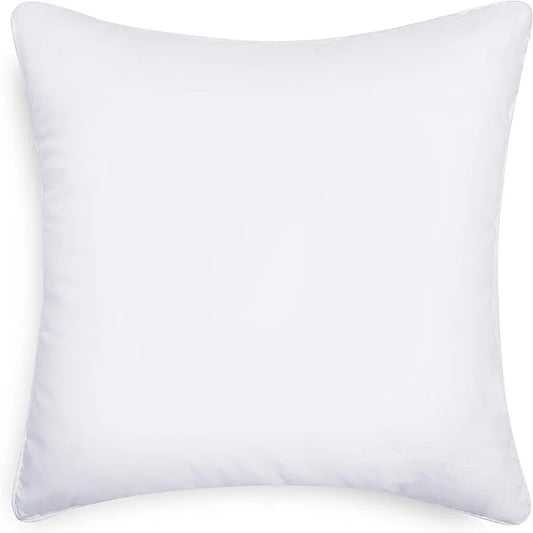 45x45 cm Cotton-Filled Square Throw Pillow Insert, Soft Polyester Cotton Cushion Core for Bed, Sofa and Seat Décor - product view 1