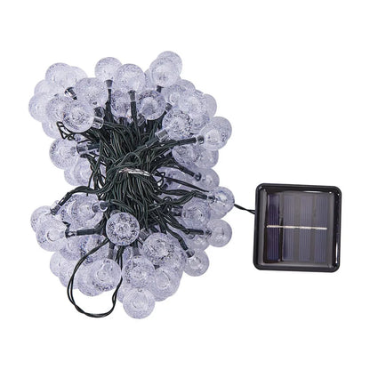 Solar Bubble Ball String Lights, 8 Lighting Modes, IP44 Outdoor Holiday Decor in 5M to 12M Lengths - product view 6