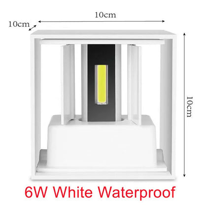 LED Wall Lamp, Adjustable Beam Modern Aluminum Sconce, 6W or 12W AC 85–265V, Selectable Waterproof or Indoor Options - product view 4
