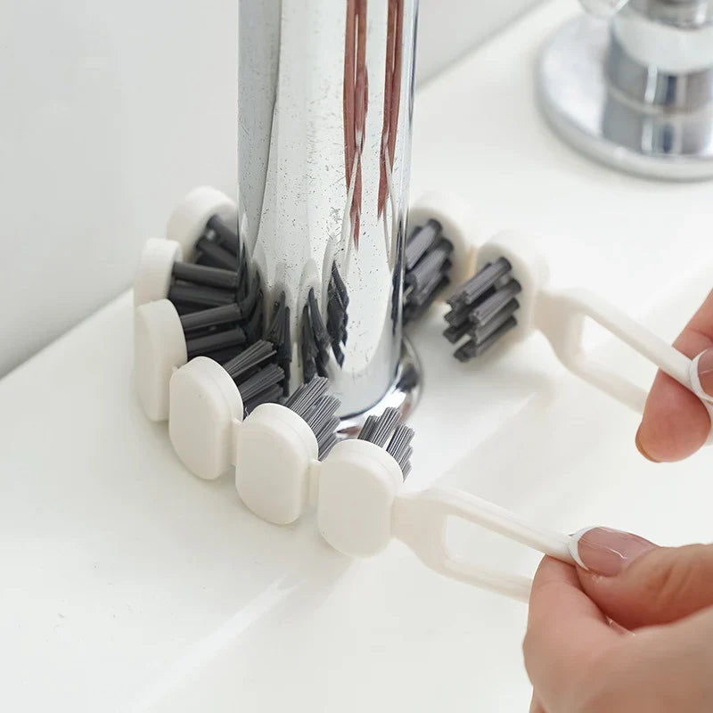 Flexible Gap Cleaning Brush with Nylon Bristles, Handheld PP Tool for Tile Gaps, Window Sills, Door Tracks and Household Cleaning - product view 6