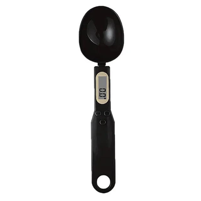 Digital Weighing Spoon Kitchen Scale, LED Display, 1 kg Load Bearing, Battery Powered for Baking and Portioning - product view 1