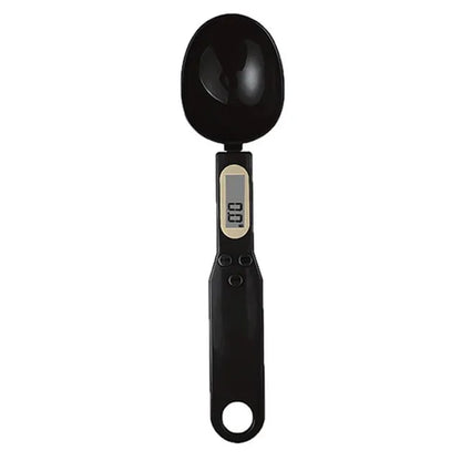Digital Weighing Spoon Kitchen Scale, LED Display, 1 kg Load Bearing, Battery Powered for Baking and Portioning - product view 1