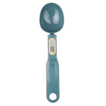 Digital Weighing Spoon Kitchen Scale, LED Display, 1 kg Load Bearing, Battery Powered for Baking and Portioning - product view 4