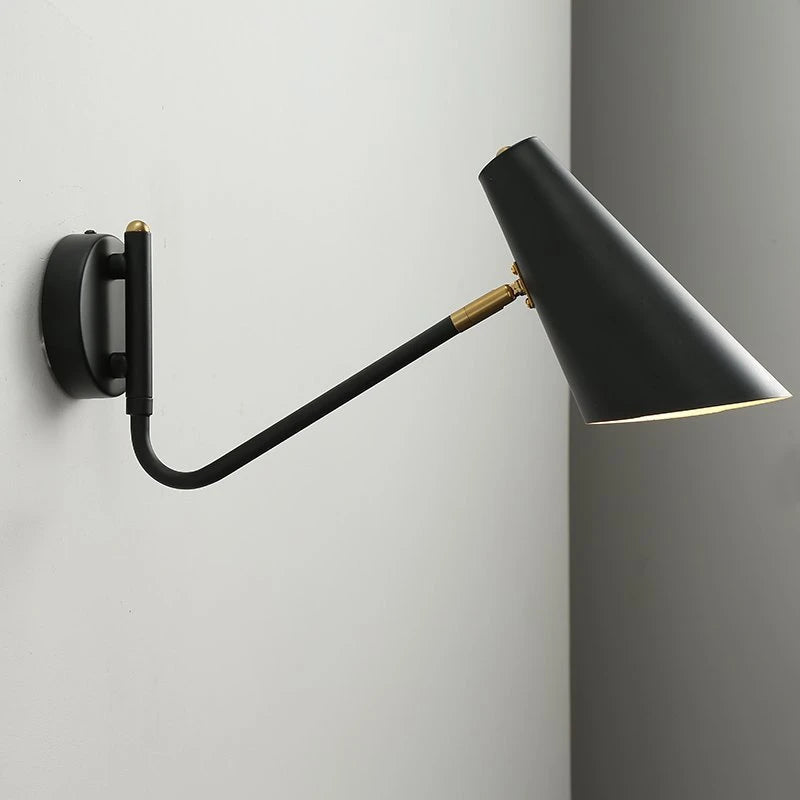 plug in swing arm sconce - product view 5