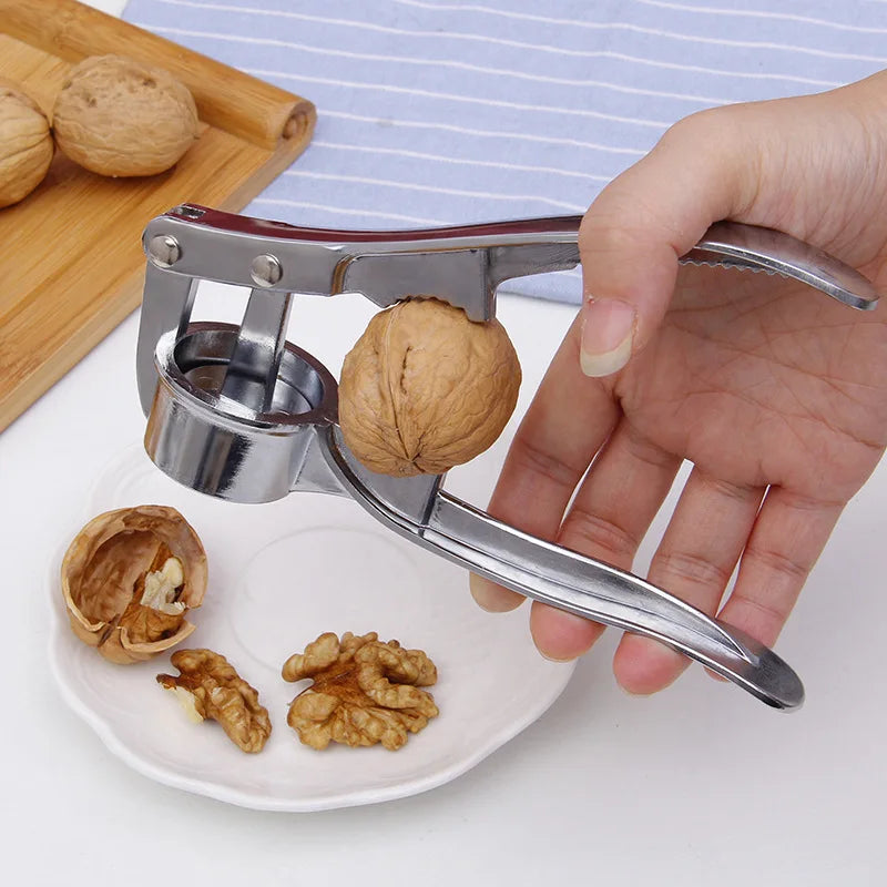 stainless garlic press - product view 4