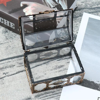 Transparent Plastic Treasure Box, Reusable Jewelry and Trinket Storage Organizer for Keepsakes, Gifts and Décor - product view 4