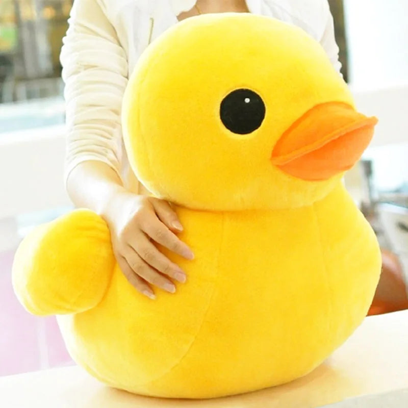 Big Yellow Duck Mini Plush Toy, Soft Cotton Stuffed Animal with PP Cotton Filling, 20cm, 30cm or 50cm - product view 2