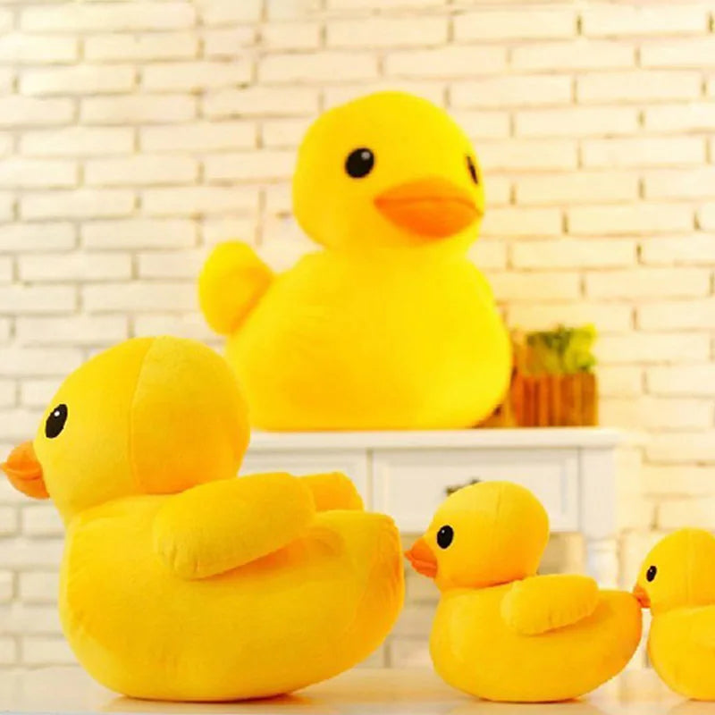 Big Yellow Duck Mini Plush Toy, Soft Cotton Stuffed Animal with PP Cotton Filling, 20cm, 30cm or 50cm - product view 3