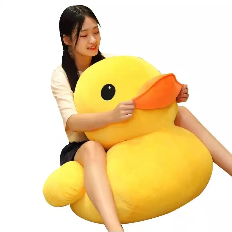Big Yellow Duck Mini Plush Toy, Soft Cotton Stuffed Animal with PP Cotton Filling, 20cm, 30cm or 50cm - product view 6