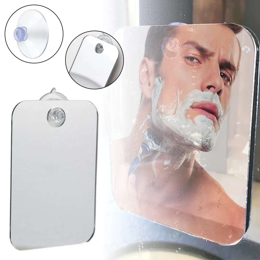 Acrylic Makeup Mirror, Magnifying Portable Hand Mirror with Removable Suction Cup for Bathroom, Shower, Travel and Vanity Use - product view 4