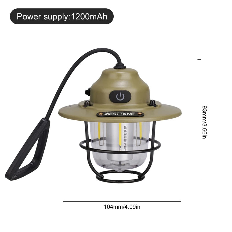 camping lantern - product view 2