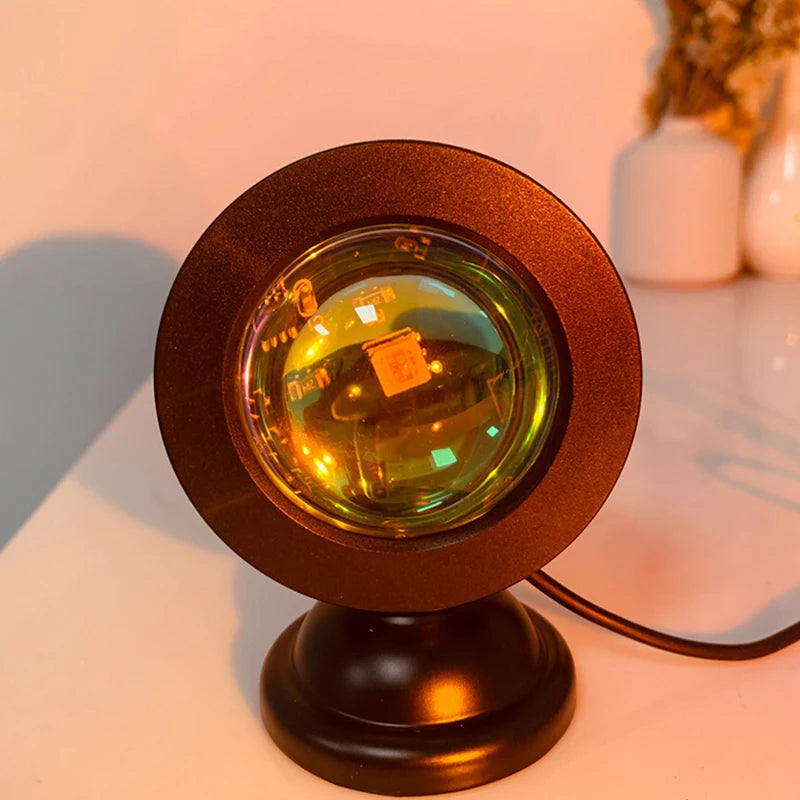 sunset projection lamp - product view 1