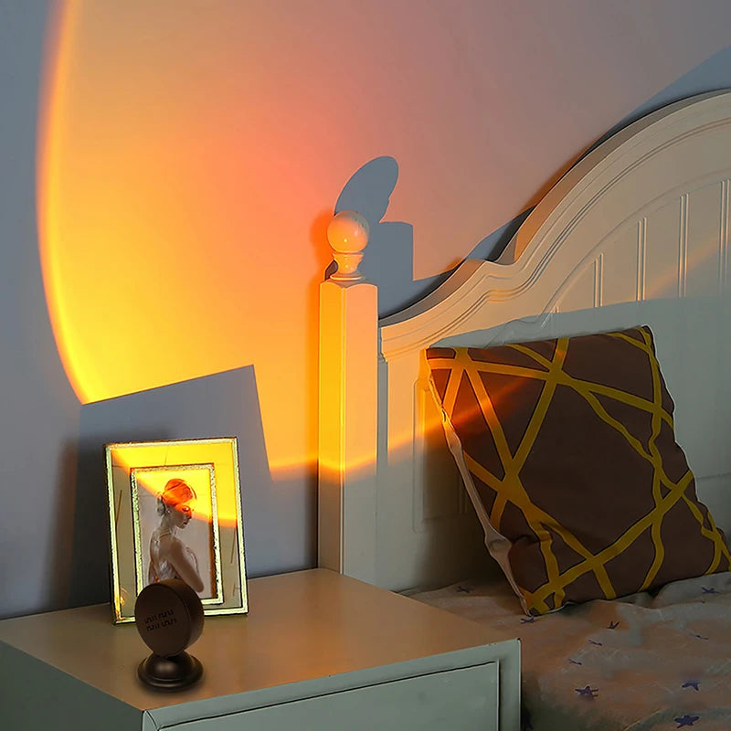 sunset projection lamp - product view 3
