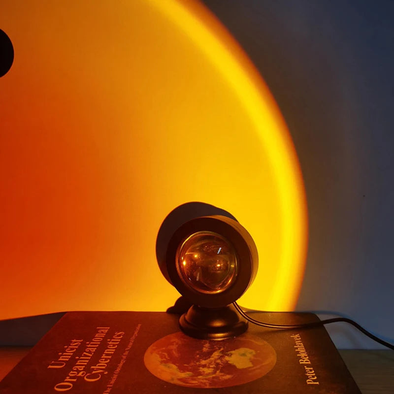 sunset projection lamp - product view 4