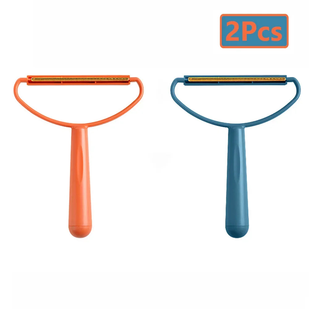 Reusable Pet Hair Remover, Manual Dual-Sided Lint Shaver and Smoother for Clothes, Carpets, Curtains and Upholstery - product view 1