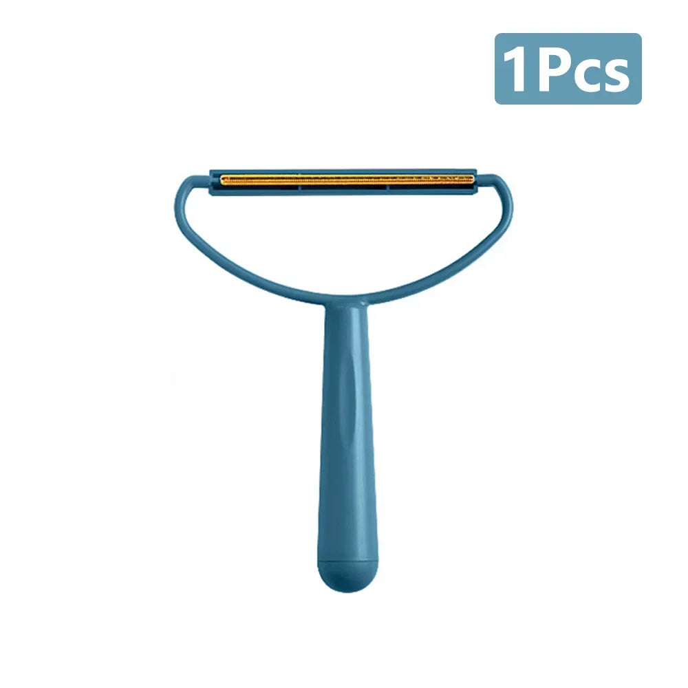 Reusable Pet Hair Remover, Manual Dual-Sided Lint Shaver and Smoother for Clothes, Carpets, Curtains and Upholstery - product view 2