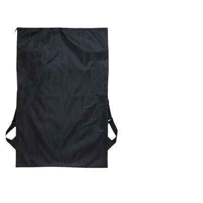 Oversized Waterproof Travel Bag, Heavy-Duty Polyester Laundry and Clothing Storage Duffle, 61x92cm, Black for Camping - product view 6