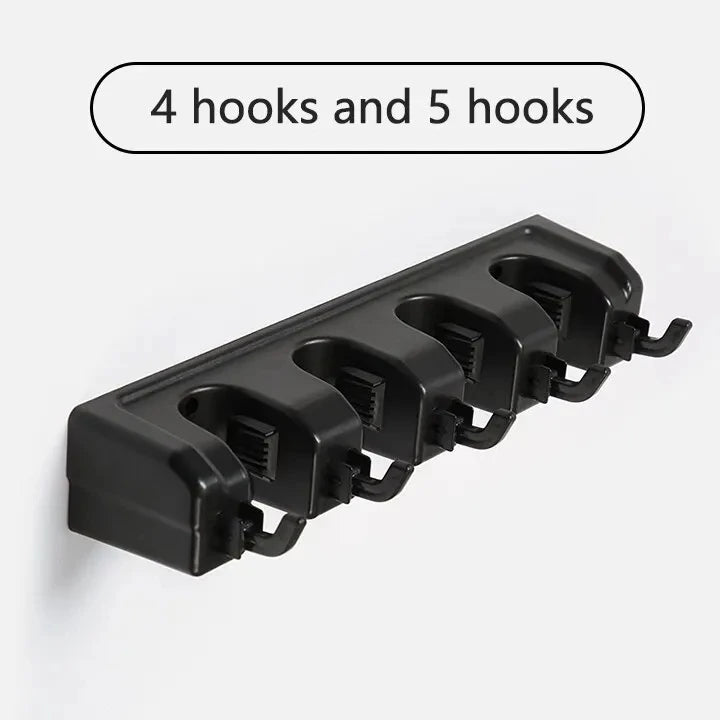 broom wall holder - product view 2