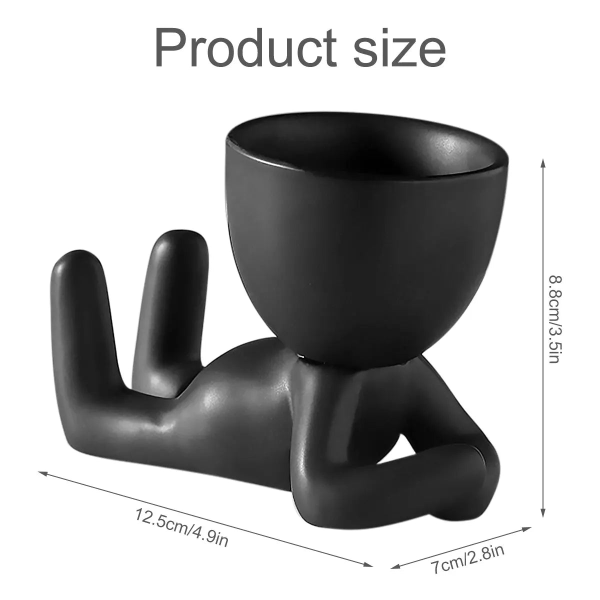 hanging balcony planter - product view 3