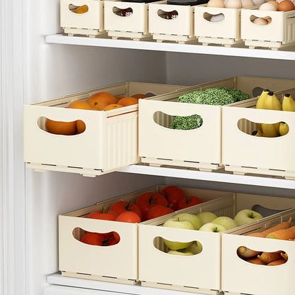 Retractable Cabinet Organizer, Reusable Plastic Storage Basket with Multiple Uses, Wide or Narrow Options - product view 6