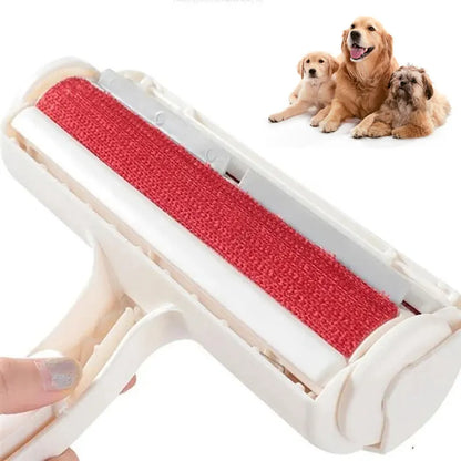 Reusable Pet Hair Remover Roller, Self-Cleaning Manual Brush for Sofas, Clothes, Carpets and Car Interiors - product view 3