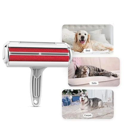 Reusable Pet Hair Remover Roller, Self-Cleaning Manual Brush for Sofas, Clothes, Carpets and Car Interiors - product view 5